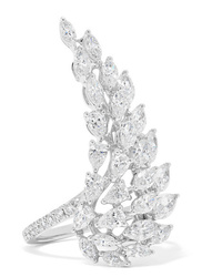 Messika Angel 18 Karat White Gold Diamond Ring