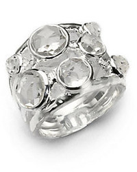 Ippolita Rock Candy Clear Quartz Sterling Silver Constellation Ring
