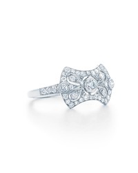 Kwiat Vintage Bow Diamond Ring