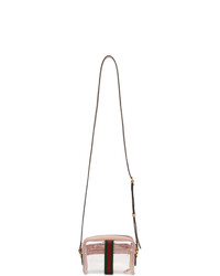 Gucci Transparent And Pink Ghost Ophidia Bag