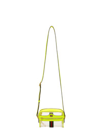 Gucci Transparent And Yellow Ghost Ophidia Bag