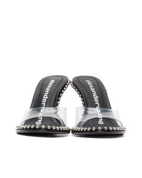 Alexander Wang Black Nova 85 Heeled Sandals