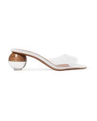 Neous Opus Leather And Pvc Mules
