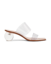 Clear Rubber Mules