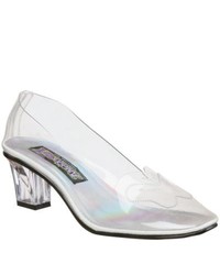 Funtasma Crystal 103 Clear Lucite Low Pumps