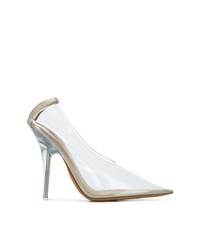 Yeezy Transparent Pointed Toe Pumps