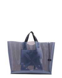 Off-White Arrow Clear Tote In Grey Grey At Nordstrom