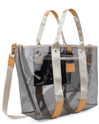 Master-piece Co Black Clear Tote