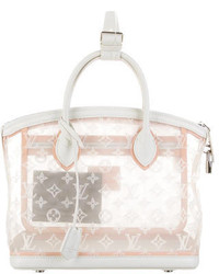 Louis Vuitton Monogram Transparence Lockit Bag, $1,595, TheRealReal