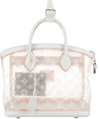 Louis Vuitton Monogram Transparence Lockit Bag - White Handle Bags,  Handbags - LOU32641
