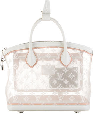 Louis Vuitton Monogram Transparence Lockit Bag, $1,595, TheRealReal