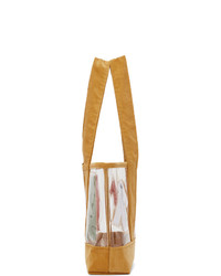 Bode Transparent And Yellow Medium Vinyl Doll Clothes Tote