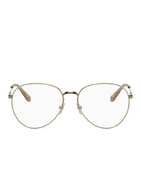 Givenchy Gold Studded Edge Glasses