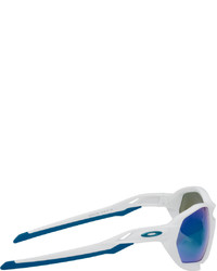 Oakley White Plazma Sunglasses