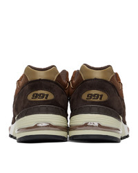 New Balance Brown Year Of The Ox 991 Sneakers