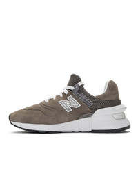 Comme des Garcons Homme Grey New Balance Edition Ms997 Sneakers