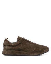 Officine Creative Low Top Suede Sneakers