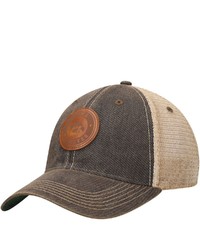 LEGACY ATHLETIC Black Iowa Hawkeyes Target Old Favorite Trucker Snapback Hat At Nordstrom