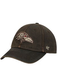 '47 Brown Baltimore Ravens Oil Cloth Clean Up Adjustable Hat At Nordstrom