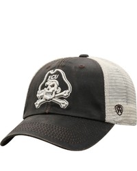 Top of the World Brown Ecu Pirates Scat Mesh Trucker Snapback Hat