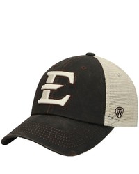 Top of the World Brown Etsu Buccaneers Scat Mesh Trucker Snapback Hat