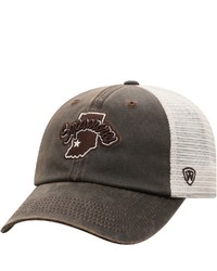 Top of the World Brown Indiana State S Scat Mesh Trucker Snapback Hat