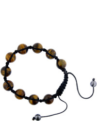 Shamballa Fine Jewelry Tigers Eye Bead Bracelet
