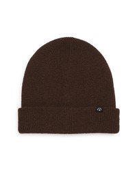 Madewell Sourced Cotton Cuffed Beanie In Baset Brown At Nordstrom