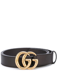 Gucci Gg Signature Buckle Belt