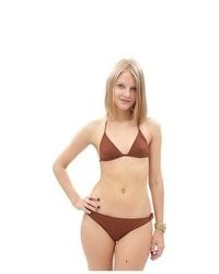 Dolce & Gabbana Beachware Bikini Brown Q00342 Size M