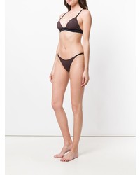 Solid & Striped Triangle Bikini Top