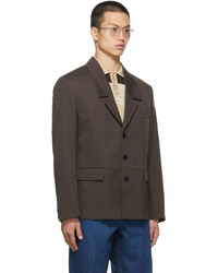 Commission Wool Dropped Collar Blazer
