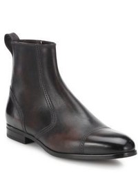 Bally Fur Lined Antique Calf Boots