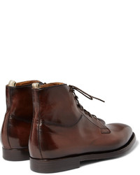 Officine Creative Herve Burnished Leather Boots
