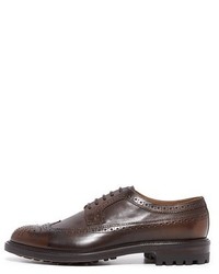 Doucal's Savino Wing Tip Lace Up Shoes
