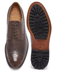 Doucal's Savino Wing Tip Lace Up Shoes