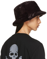 Mastermind World Brown Skull Patch Bucket Hat