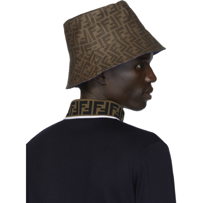 DENIM BUCKET HAT for Men - Fendi sale