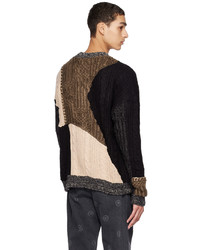 Andersson Bell Brown Black Daphne Sweater