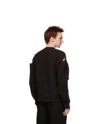 Bottega Veneta Brown Knit Wool Sweater
