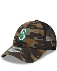 New Era Camo Seattle Mariners 9forty Trucker Snapback Hat At Nordstrom
