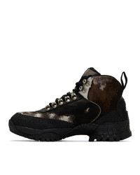 1017 Alyx 9Sm Brown And Black Hiking Boots