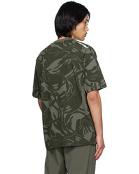 AAPE BY A BATHING APE Khaki Now Camouflage T Shirt
