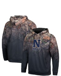 Colosseum Black Navy Mid Mossy Oak Pullover Hoodie At Nordstrom