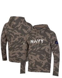 Under Armour Camo Navy Mid Military Appreciation Pullover Hoodie