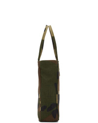 Ashley Williams Brown And Green Kate Tote
