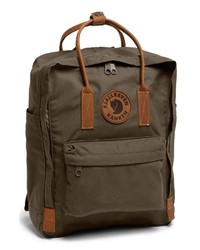 Dark Brown Canvas Backpack
