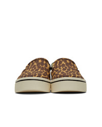 R13 Multicolor Cheetah Camo Sneakers