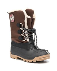 DSQUARED2 Faux Shearling Lined Boots