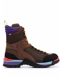 Bally Colour Block Hiking Boots